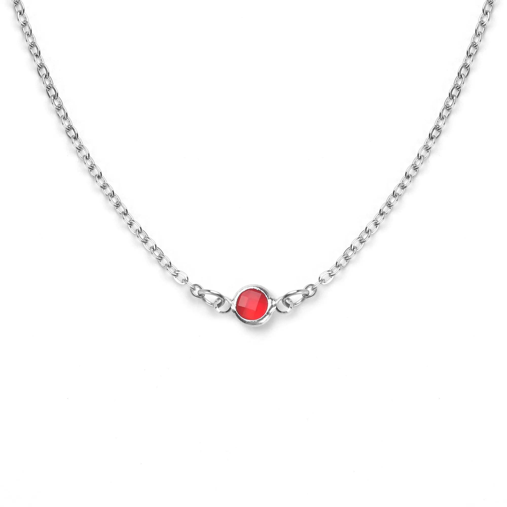 Multi-Stone Birthstone Necklace