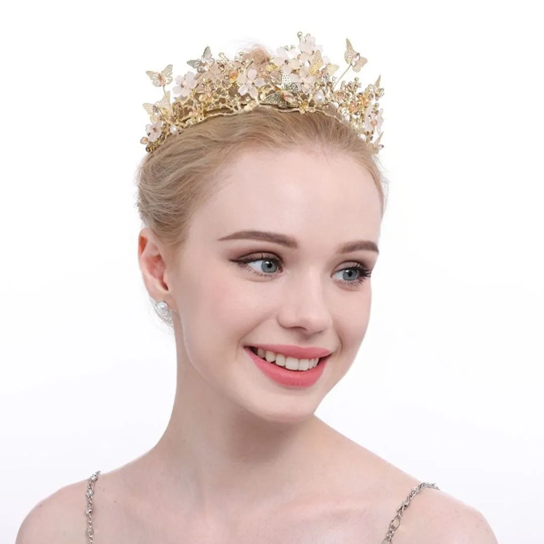 Multiple Colors Bridal Tiara (SG1419) - Wholesale