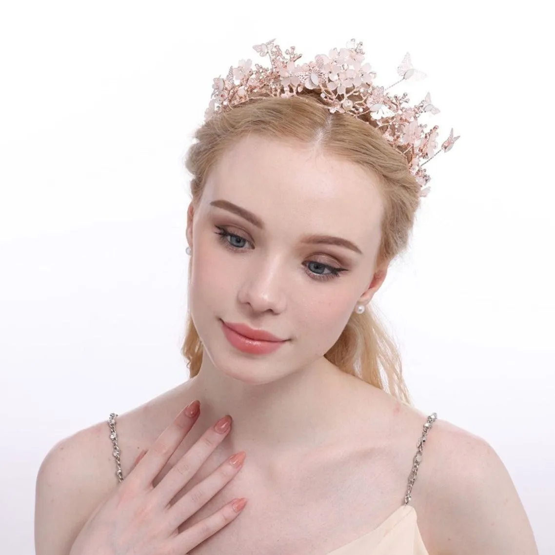 Multiple Colors Bridal Tiara (SG1419) - Wholesale