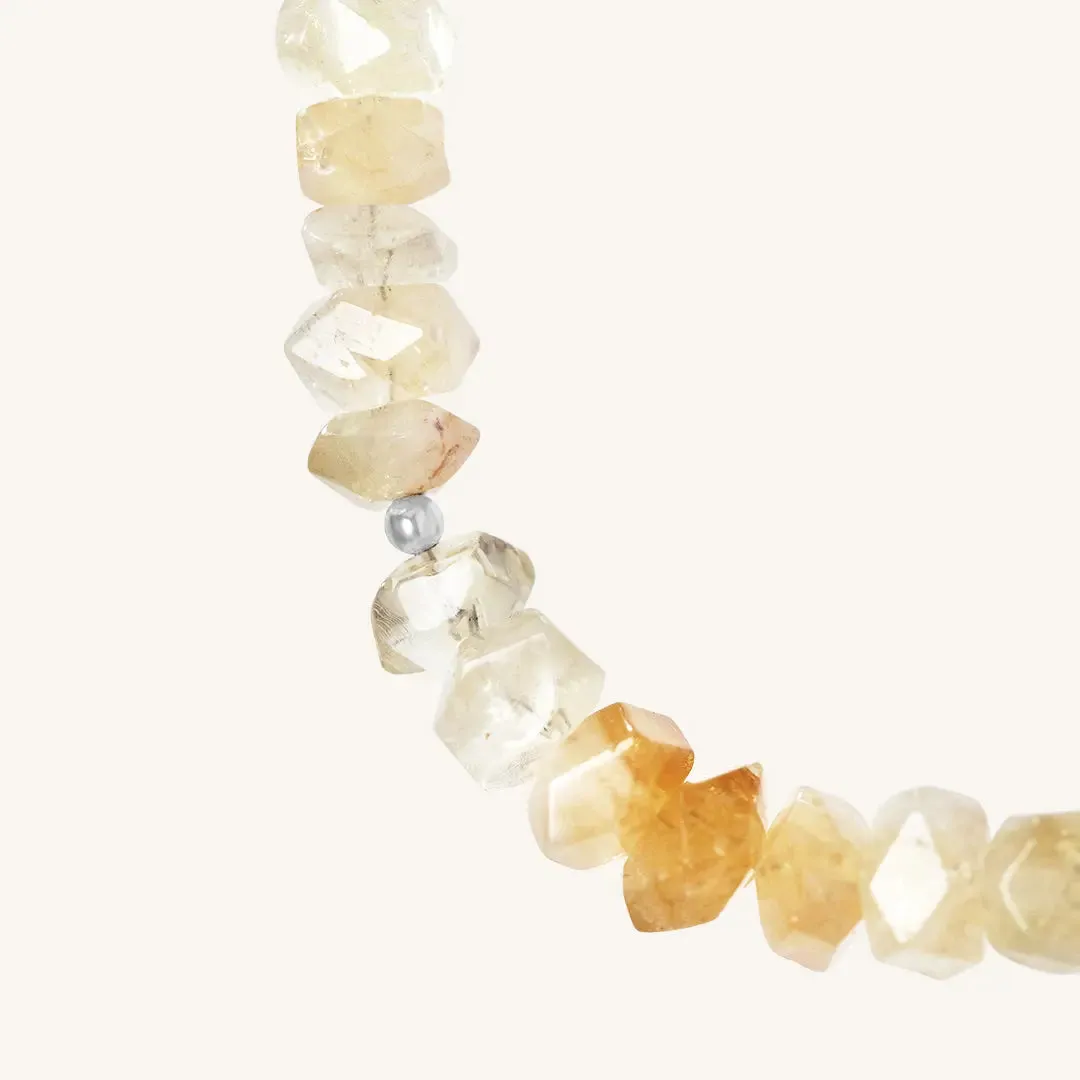 Myall Citrine Necklace - Stone of Confidence