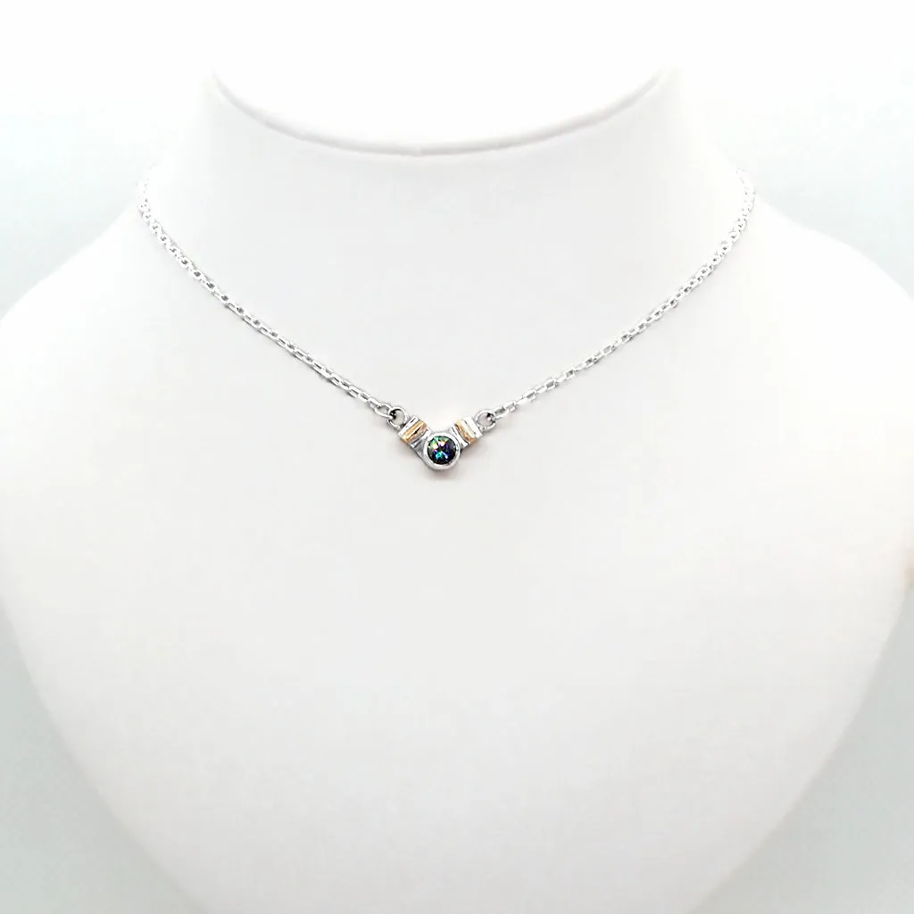 Mystic Topaz  Necklace