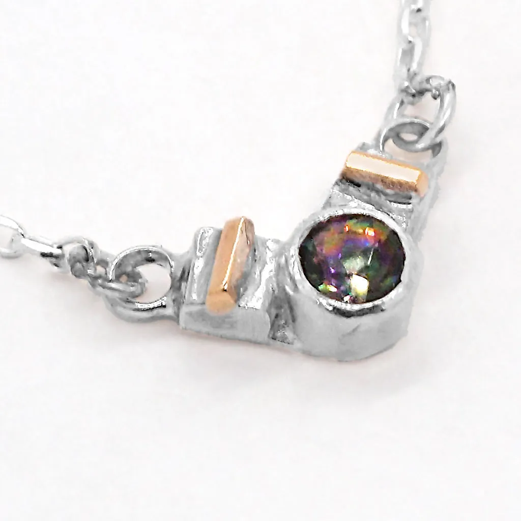 Mystic Topaz  Necklace