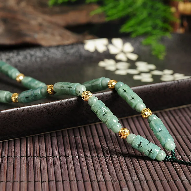 Natural Jade Necklace Jadeite Necklace WN6