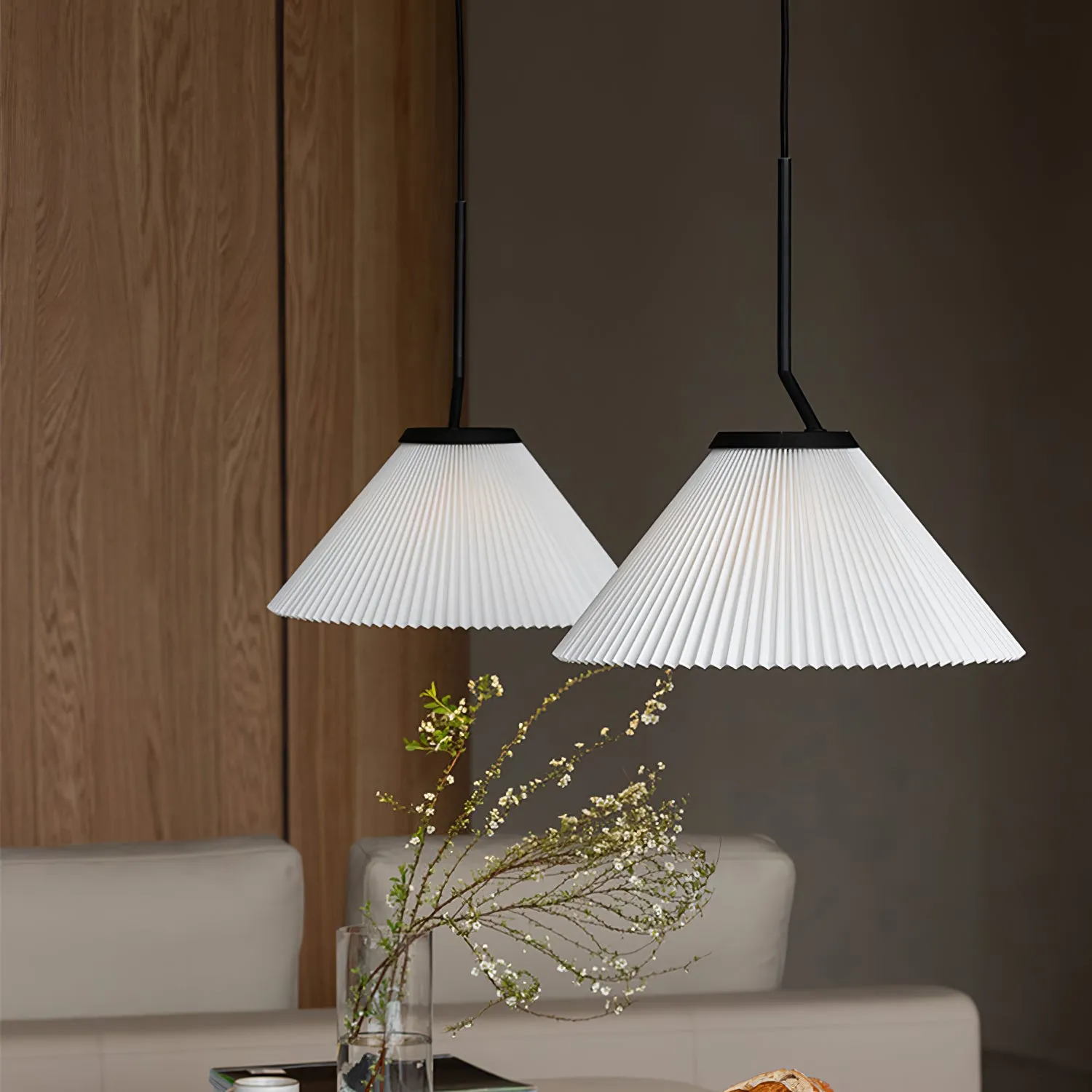 Nebra Pleated Pendant Lamp