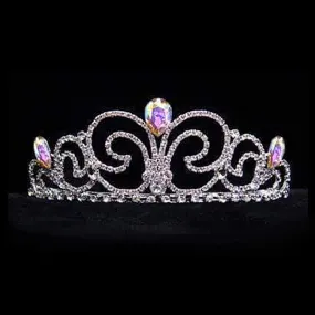 Neptune Bride AB and Clear Crystal Rhinestone Tiara