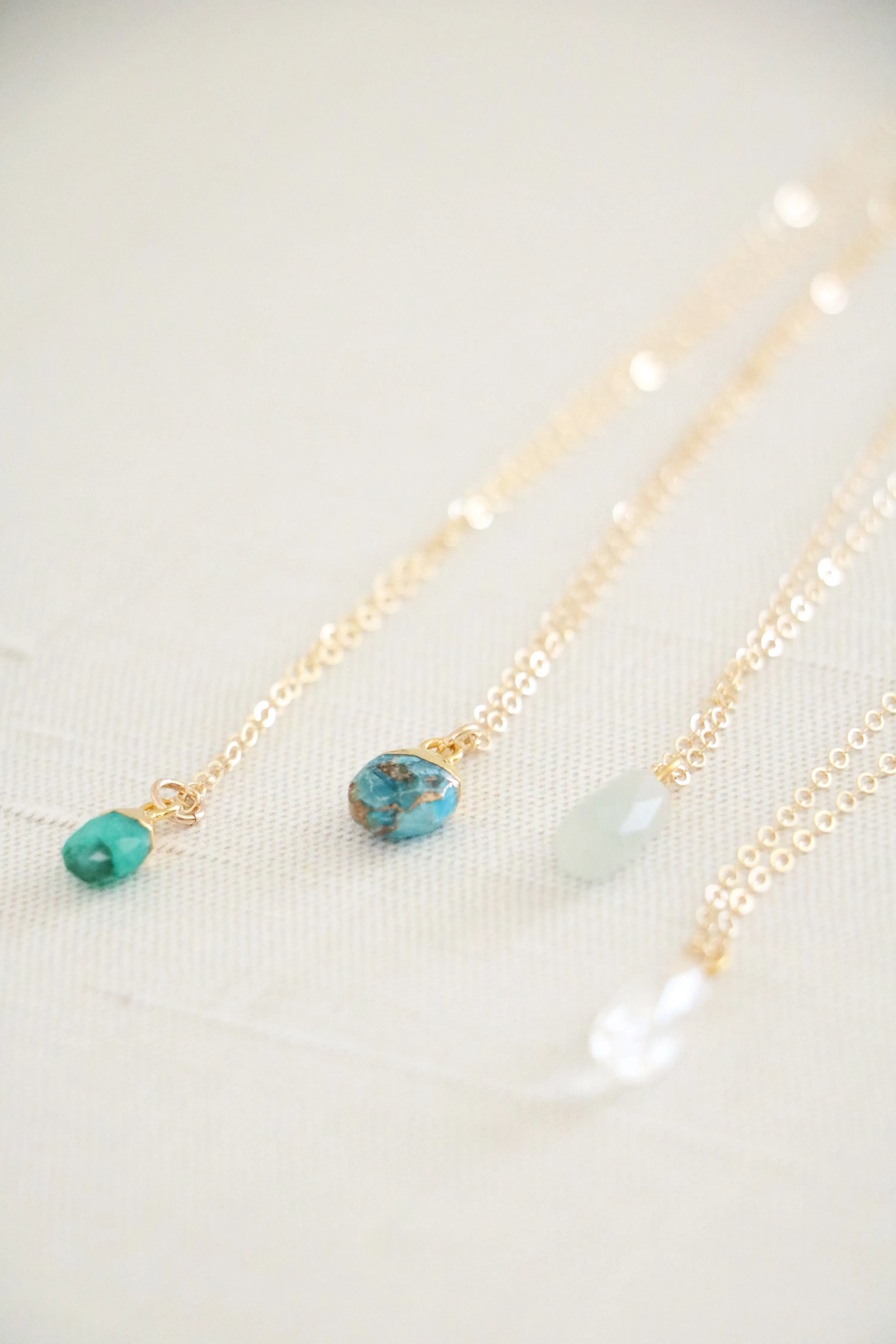 oceana gemstone necklace