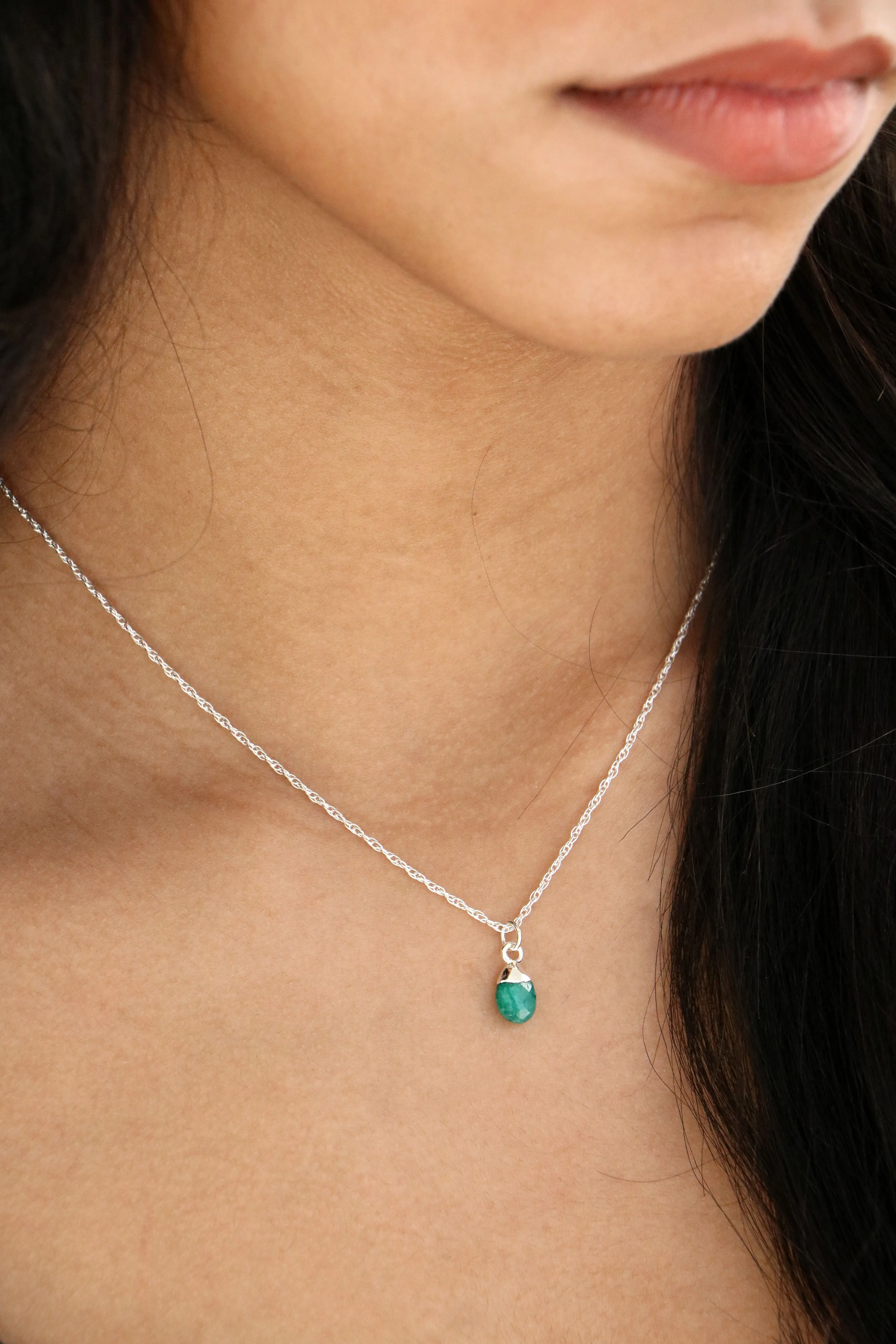 oceana gemstone necklace