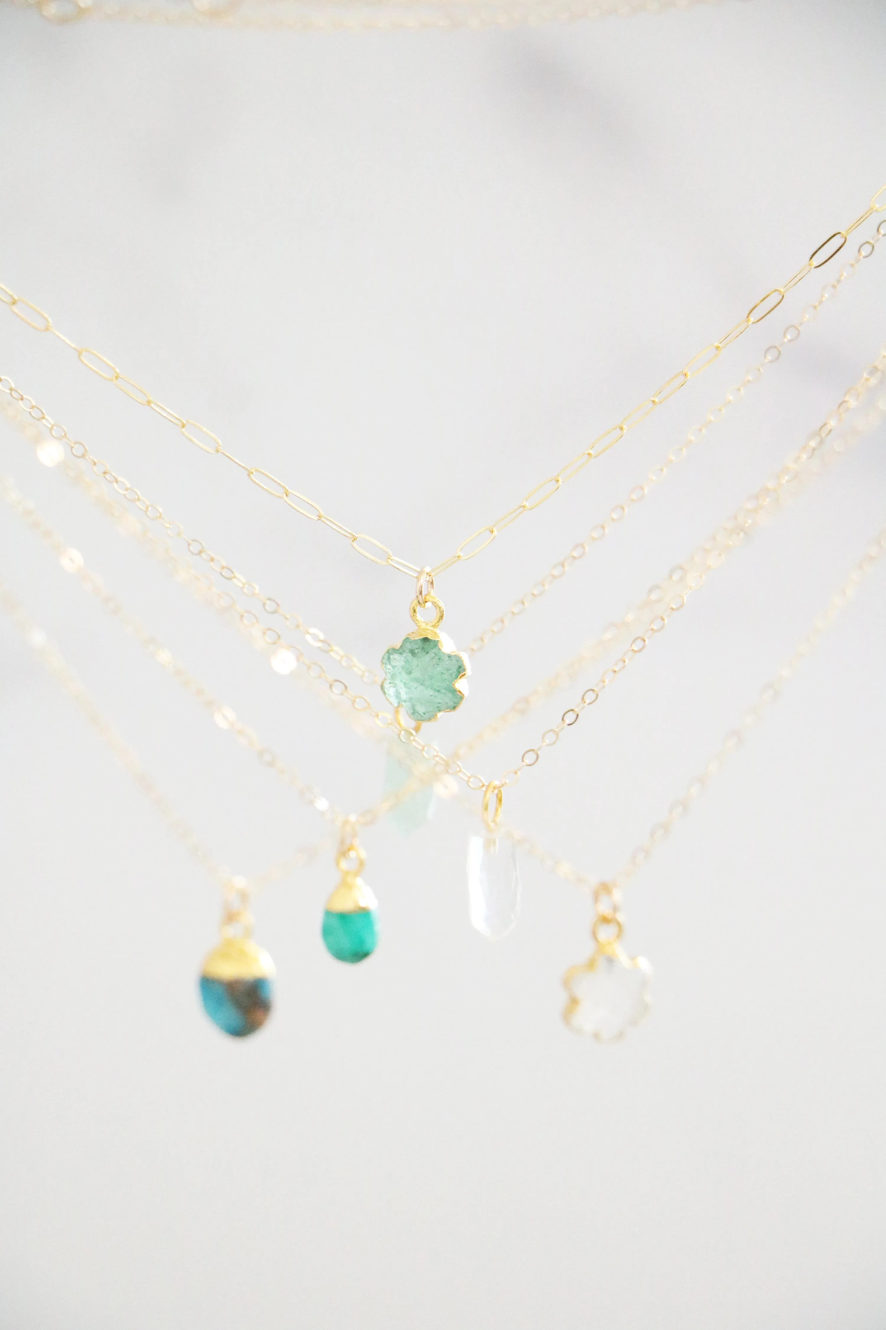 oceana gemstone necklace