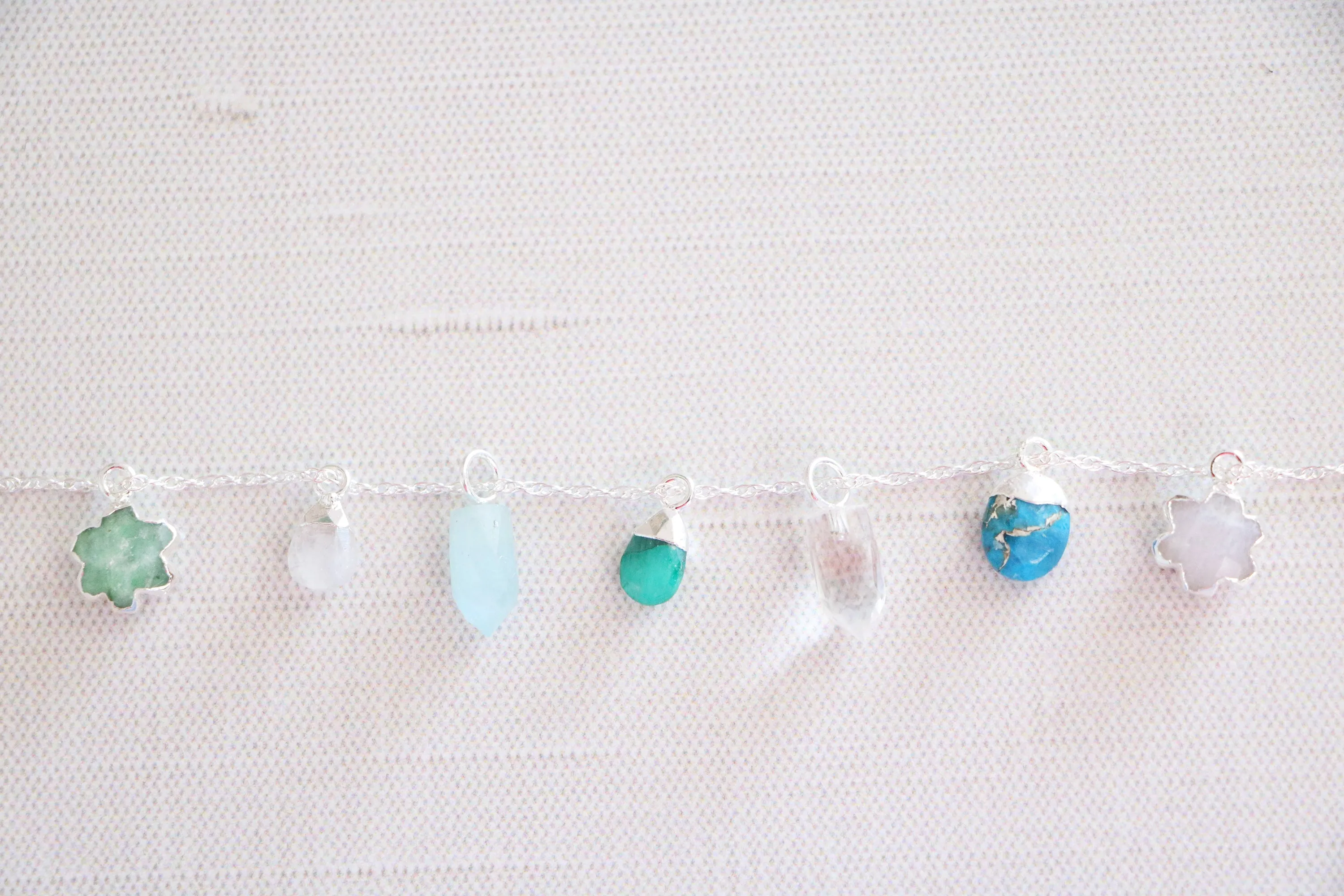 oceana gemstone necklace