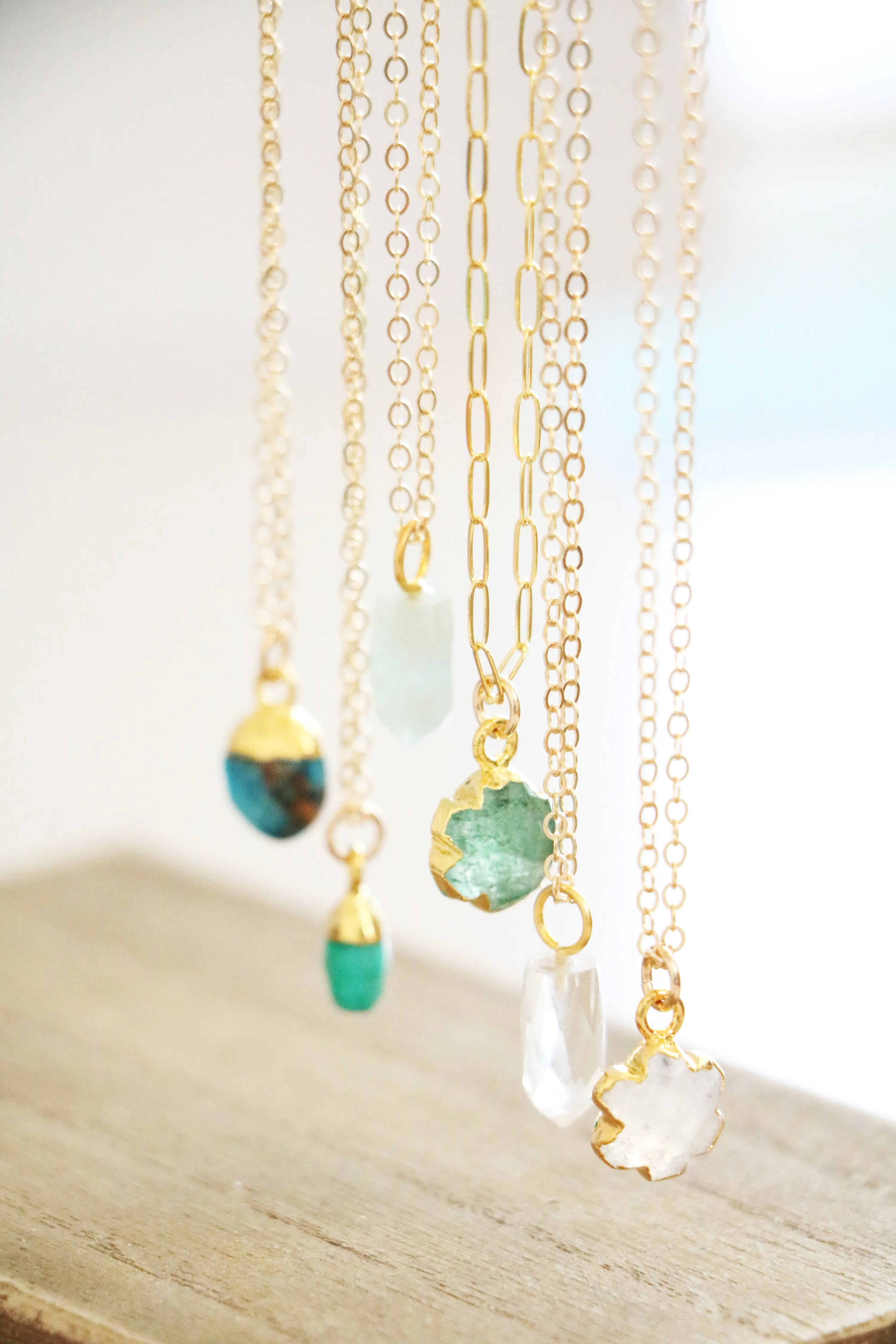 oceana gemstone necklace