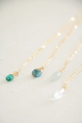 oceana gemstone necklace