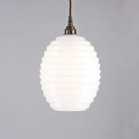 Old School Electric Beehive Pendant Light