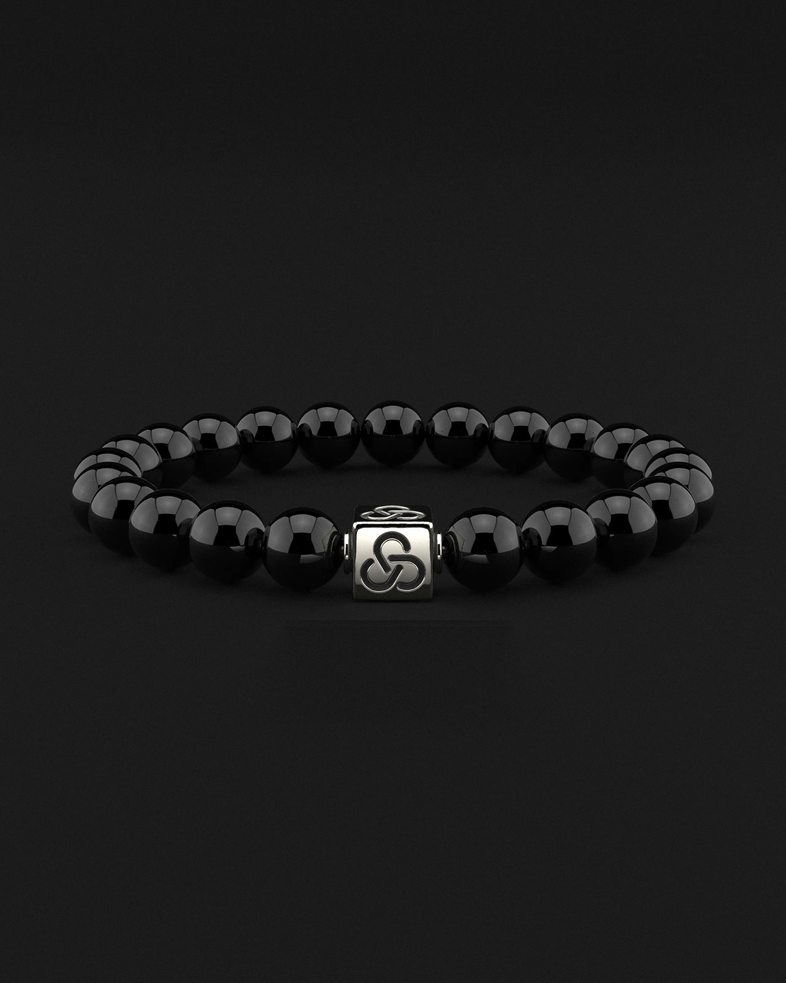 Onyx Bracelet 8mm | Essential by Seekers Men's Jewelry