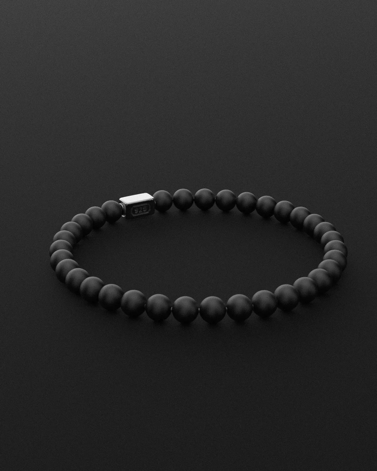 ONYX MATTE BRACELET 6MM | ESSENTIAL by Seekers Men's Jewelry