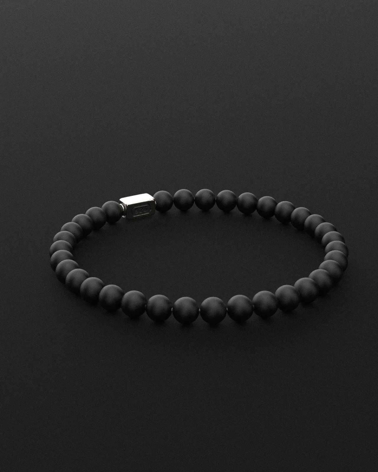 ONYX MATTE BRACELET 6MM | ESSENTIAL by Seekers Men's Jewelry