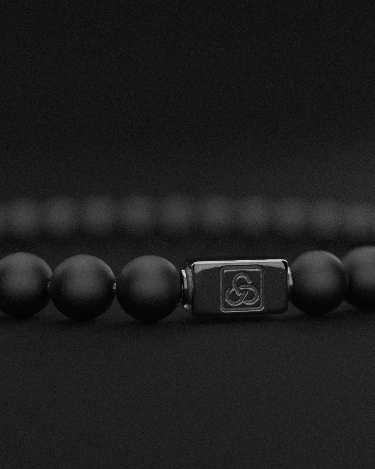 ONYX MATTE BRACELET 6MM | ESSENTIAL by Seekers Men's Jewelry