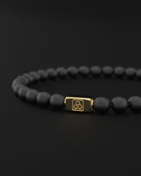 ONYX MATTE BRACELET 6MM | ESSENTIAL by Seekers Men's Jewelry