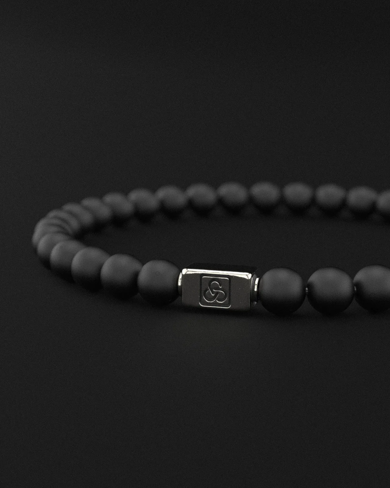 ONYX MATTE BRACELET 6MM | ESSENTIAL by Seekers Men's Jewelry