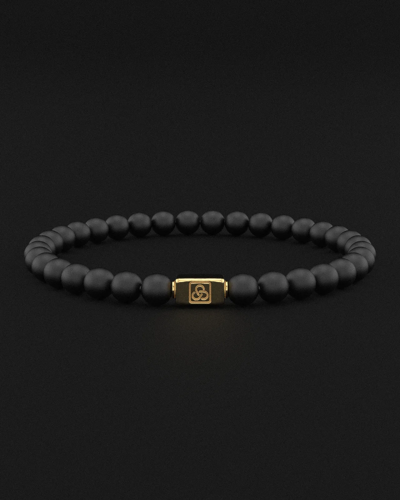 ONYX MATTE BRACELET 6MM | ESSENTIAL by Seekers Men's Jewelry