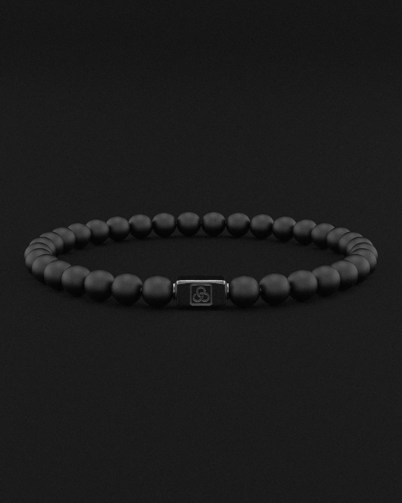 ONYX MATTE BRACELET 6MM | ESSENTIAL by Seekers Men's Jewelry