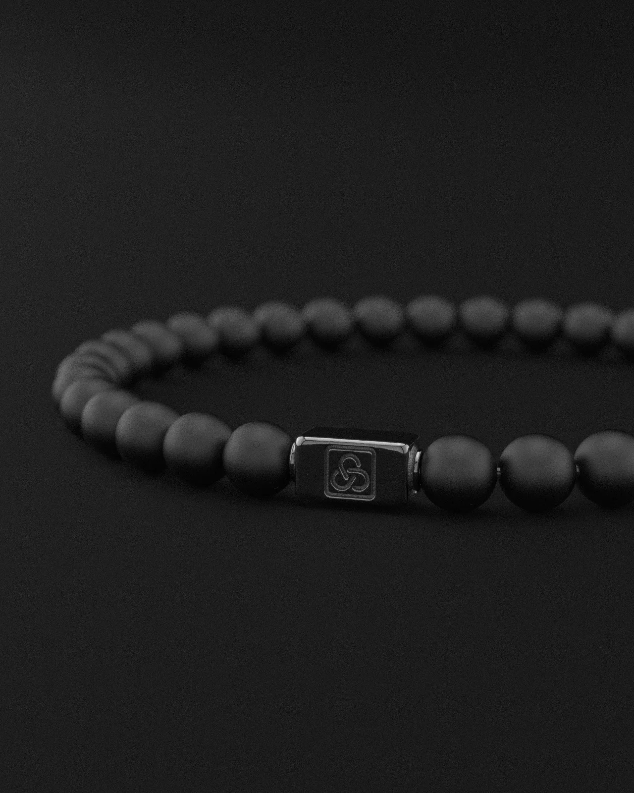 ONYX MATTE BRACELET 6MM | ESSENTIAL by Seekers Men's Jewelry