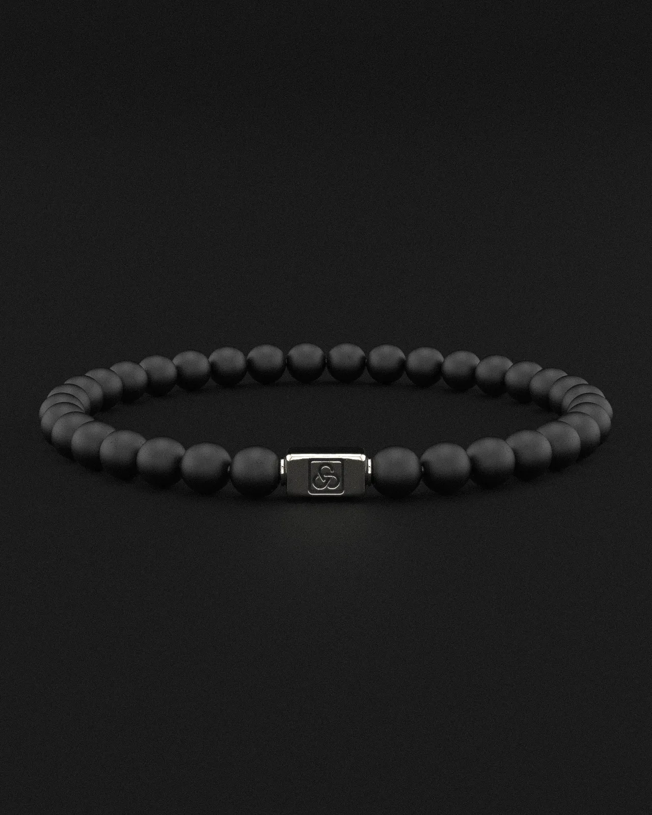 ONYX MATTE BRACELET 6MM | ESSENTIAL by Seekers Men's Jewelry