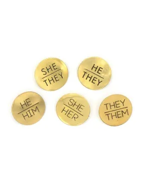 Pronoun Pin