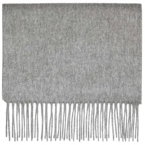 Pure Cashmere Scarf - Silver Grey