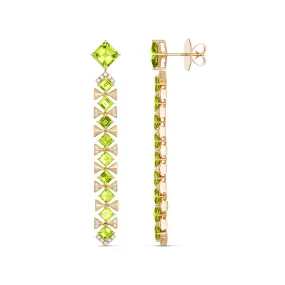 R.08® Vivant Coloured Gemstone Earrings | 18K Yellow Gold