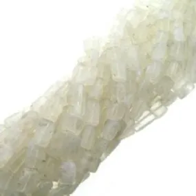 Rainbow Moonstone Plain Rectangles 15" Strand