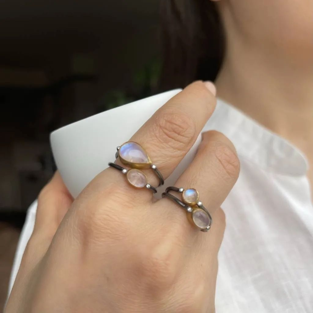 Rajasthan Moonstone Ring