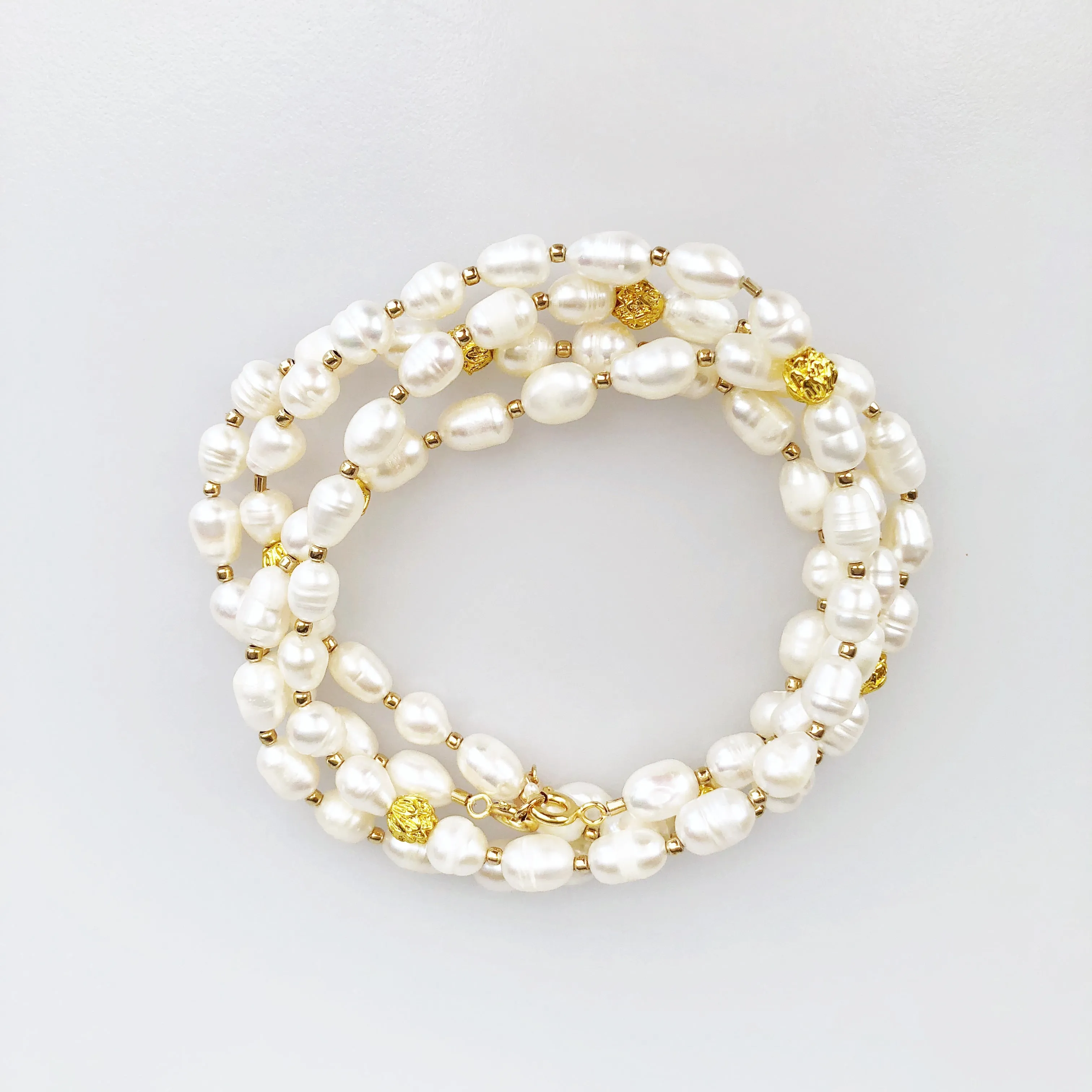 Return to Origin Pearl Necklace Set