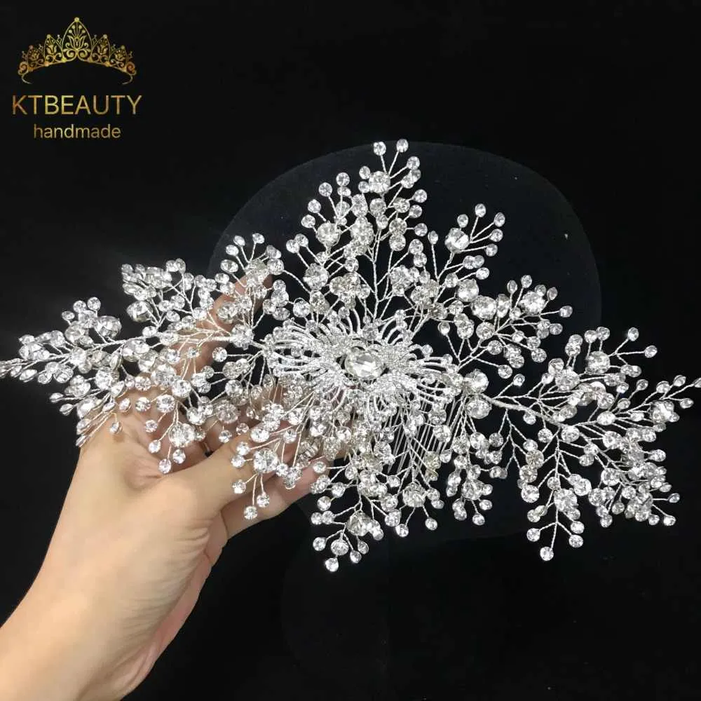 Rhinestone Crystal Bridal Tiara  Bridal Wedding head band Crown