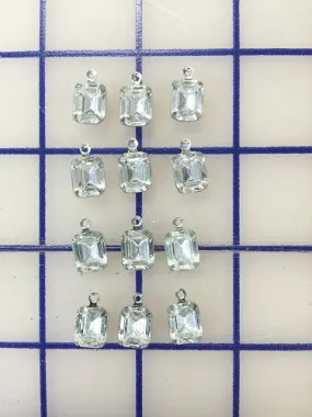 Rhinestones - 30SS Rectangular Crystal Drops