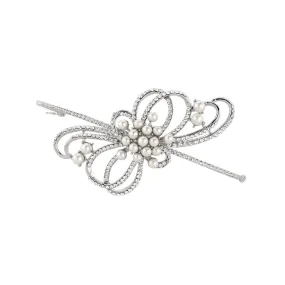 Ribbons and Pearls Side Tiara