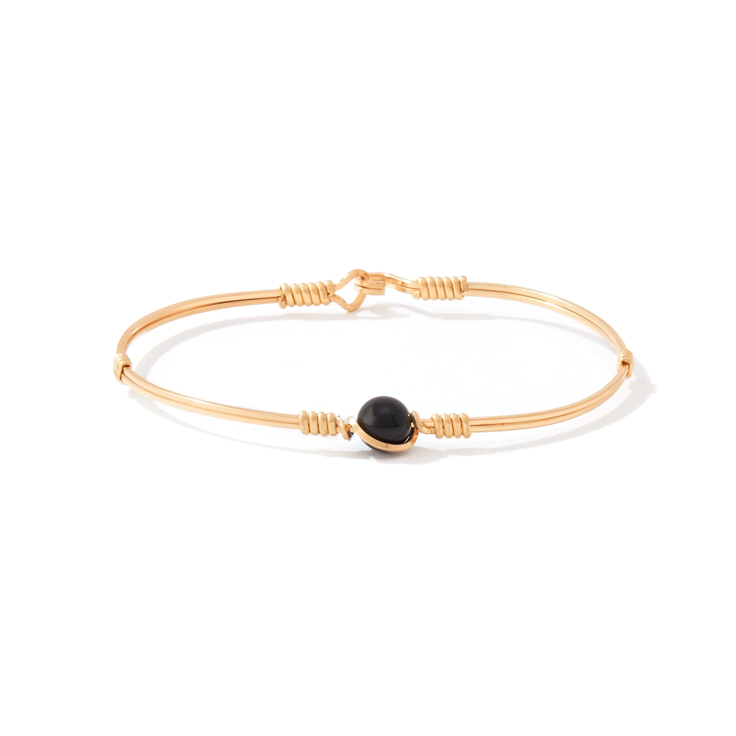 Ronaldo Bracelet Breathe 14K Gold With Black Onyx