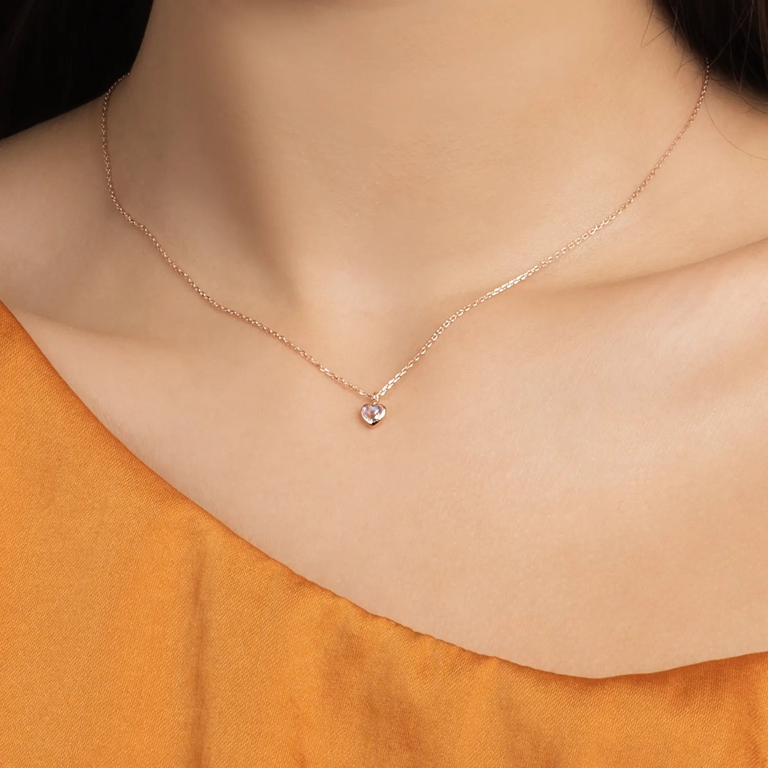 Rose Gold Darlene Necklace