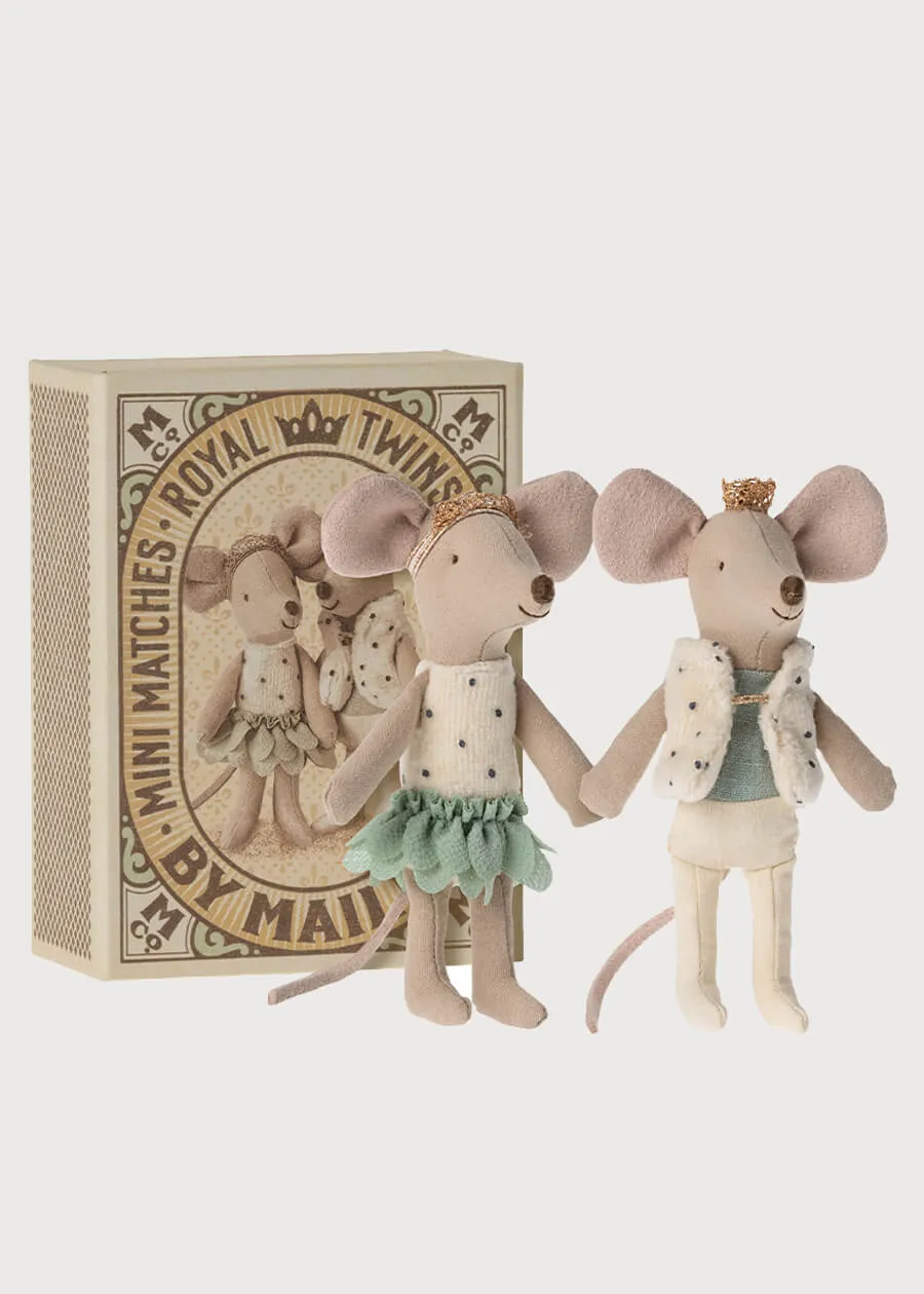 Royal Twin Mice in Matchbox