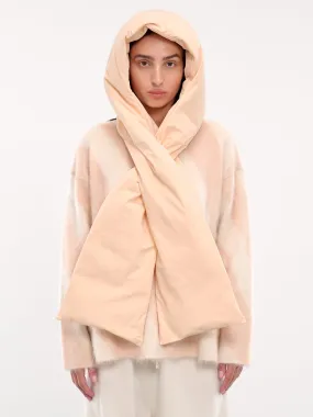 Scarf Hood (J40TE0128-J70008-PEACH)