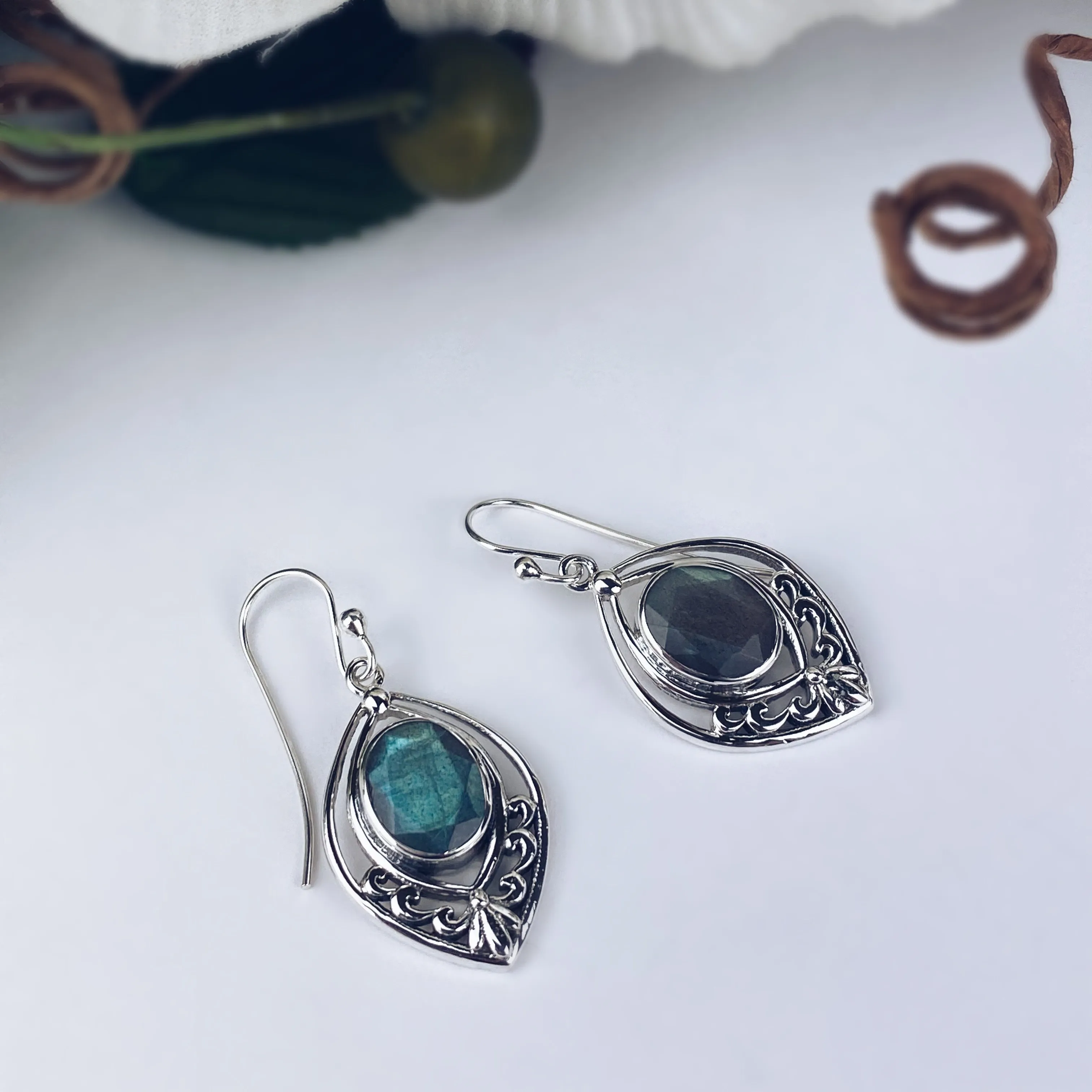 Sea Shimmer Earrings - VE531