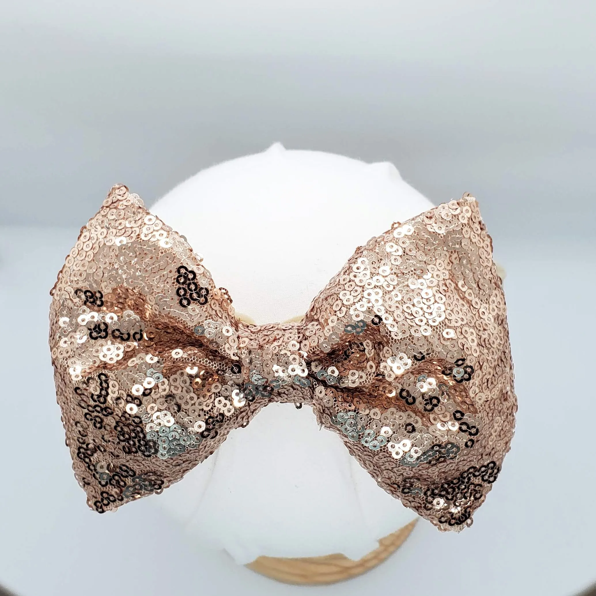 Sequin Bow with Headband