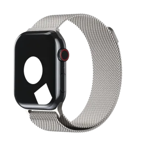 Silver Milanese Loop for Apple Watch