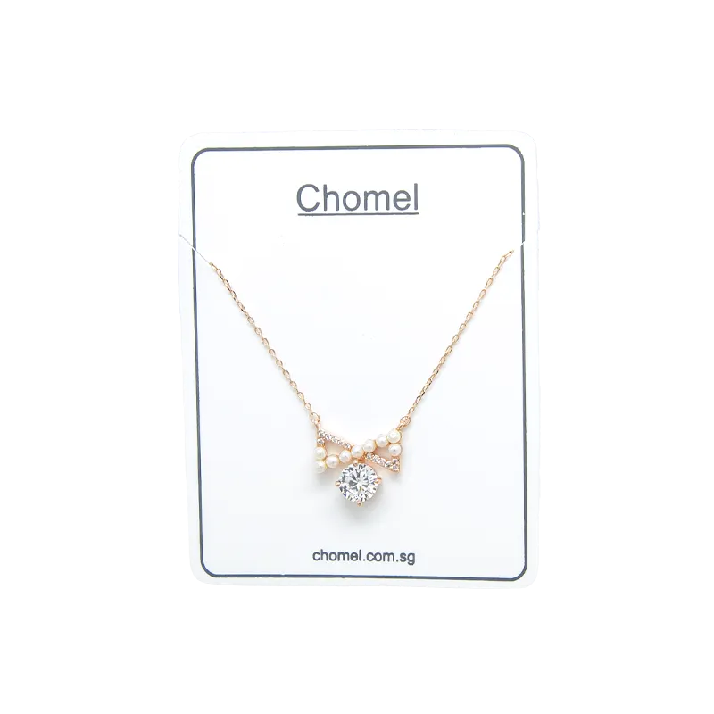 Simulated Pearl Pendant Necklace