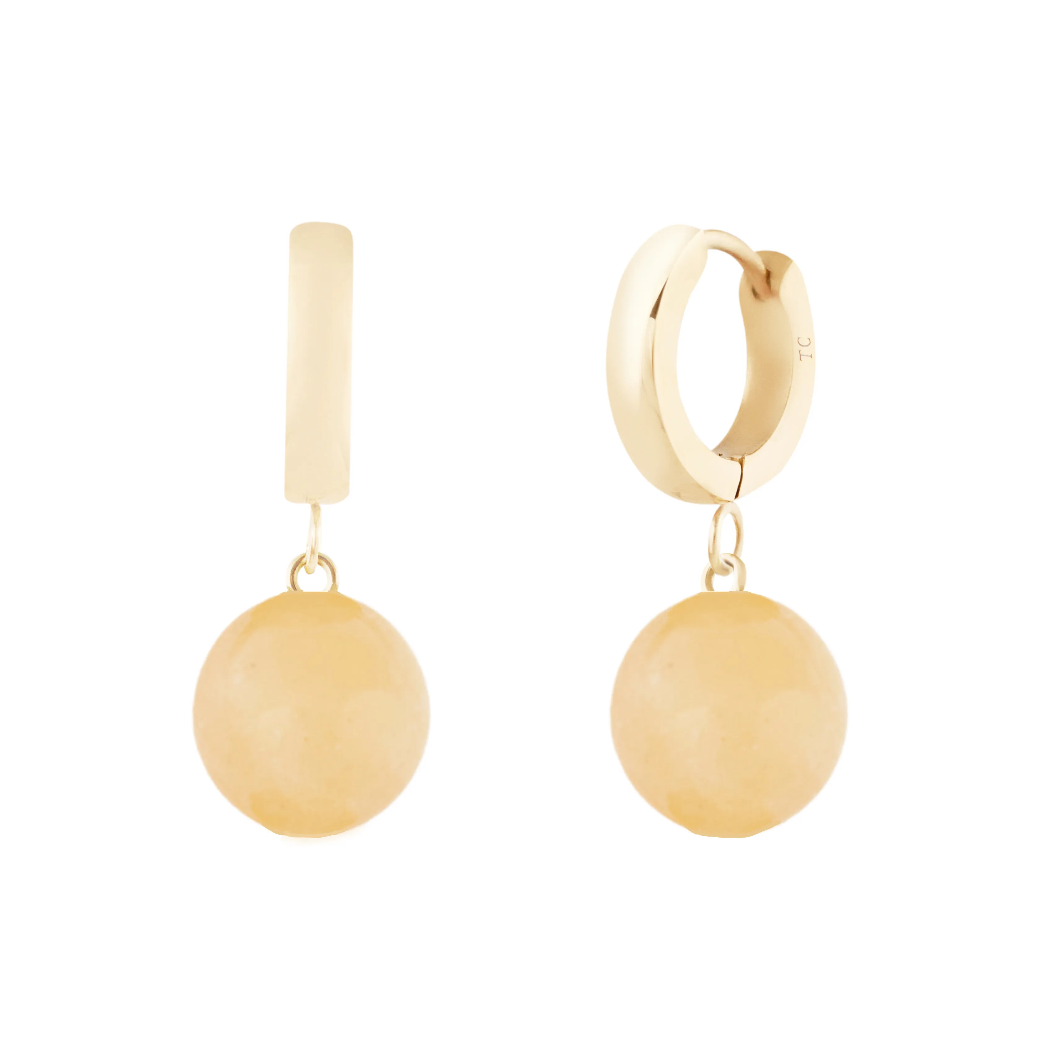 Soleil Hoops - Gold