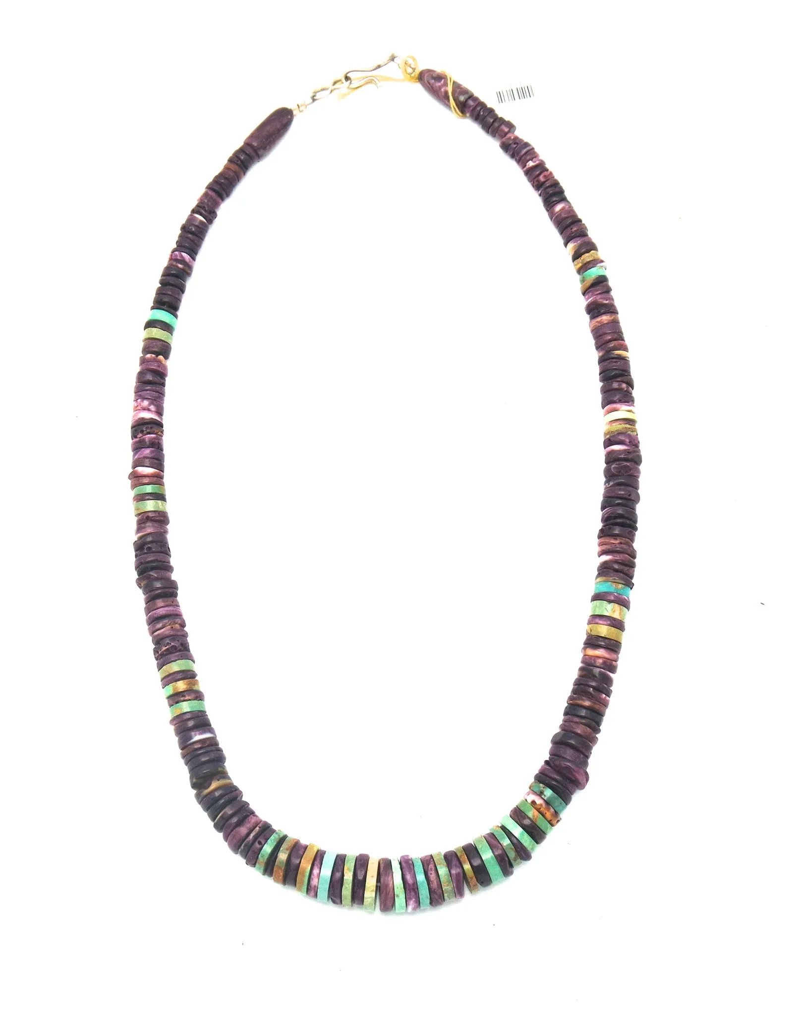 Southwestern Santa Domingo Heishi Disc Necklace