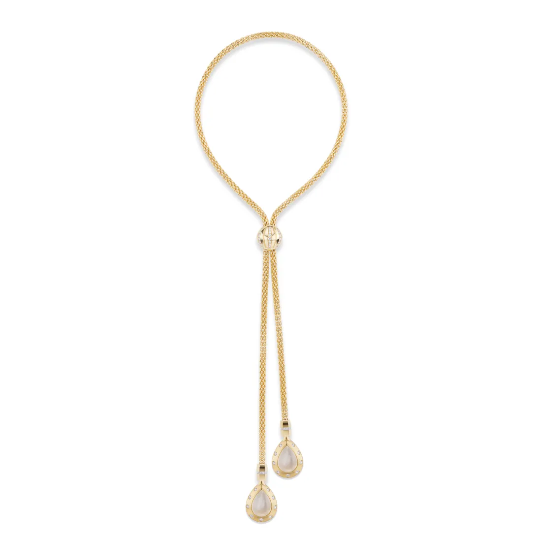 Stella Necklace Moonstone Drops