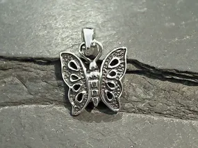 Sterling Silver Butterfly Pendant