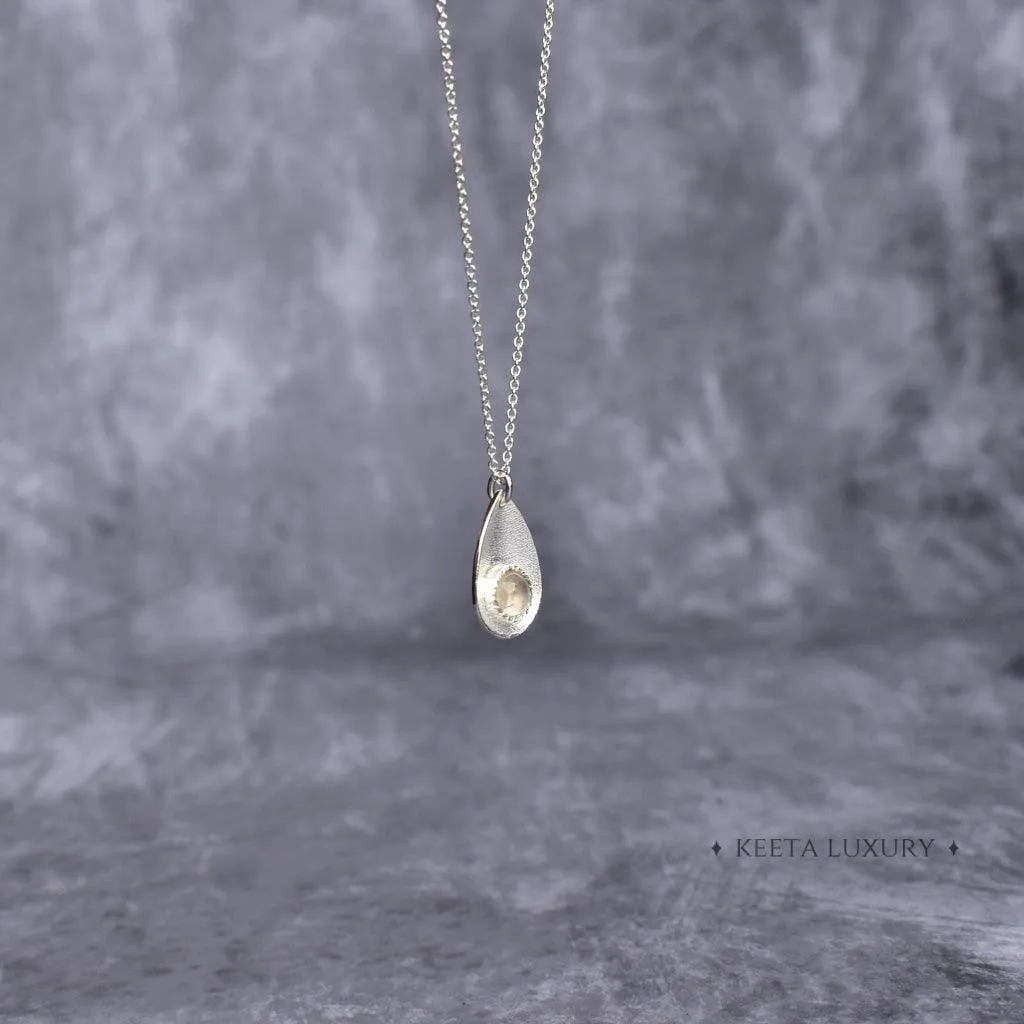 Subtle Elegance -  Moonstone Necklace