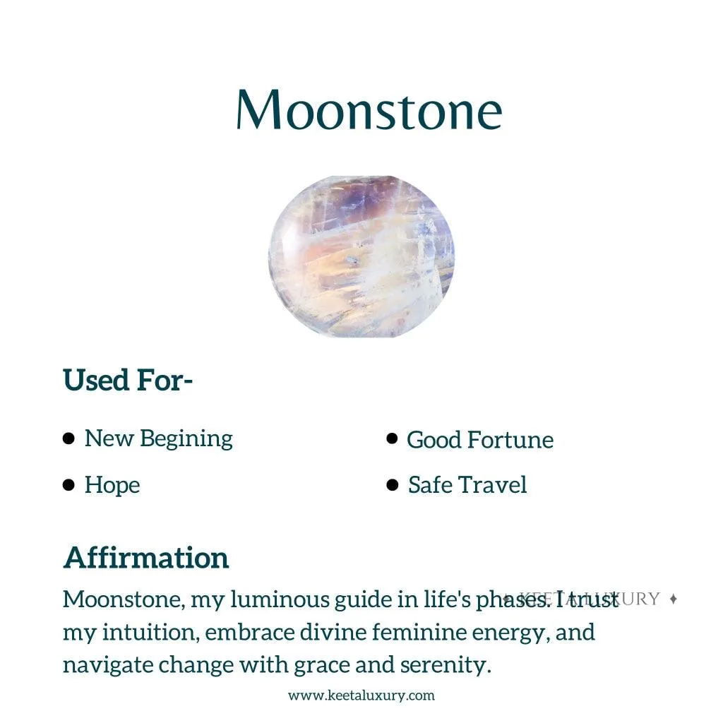 Subtle Elegance -  Moonstone Necklace