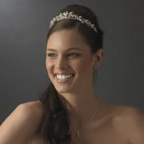 Super Pretty Crystal Butterfly Like Bridal Tiara